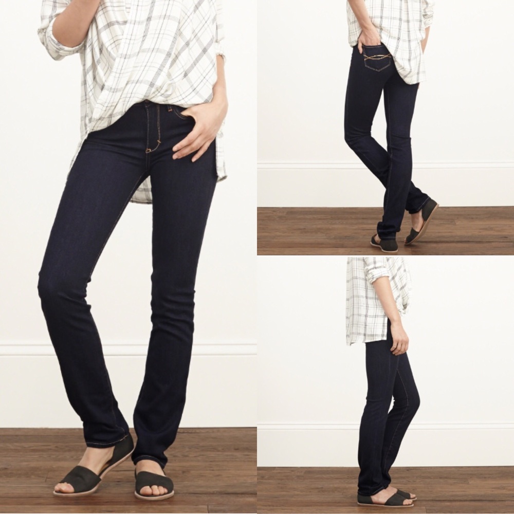 A&F Skinny Dark Wash Jeans