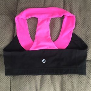 Lululemon mesh racerback sports bra