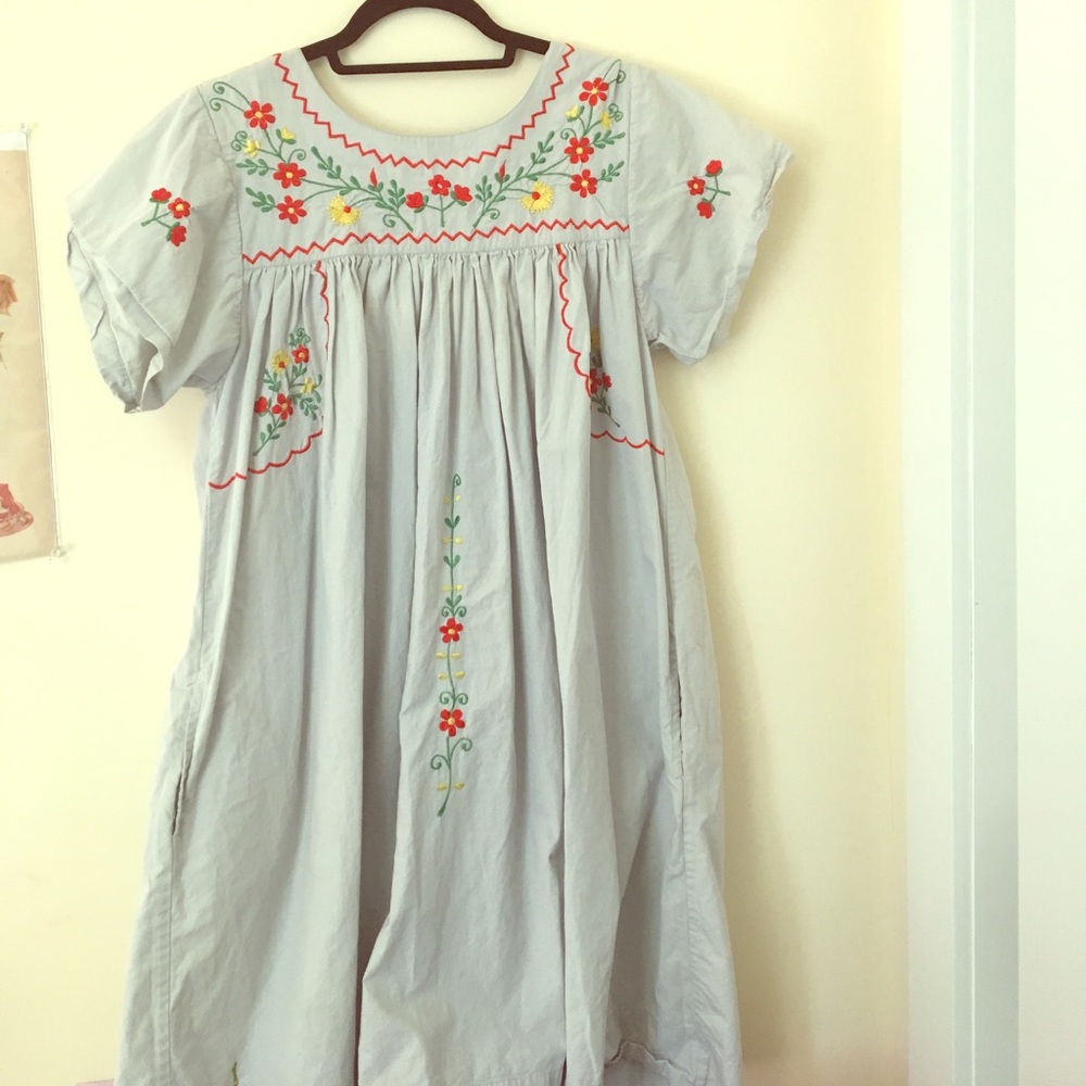 Vintage Floral Dress