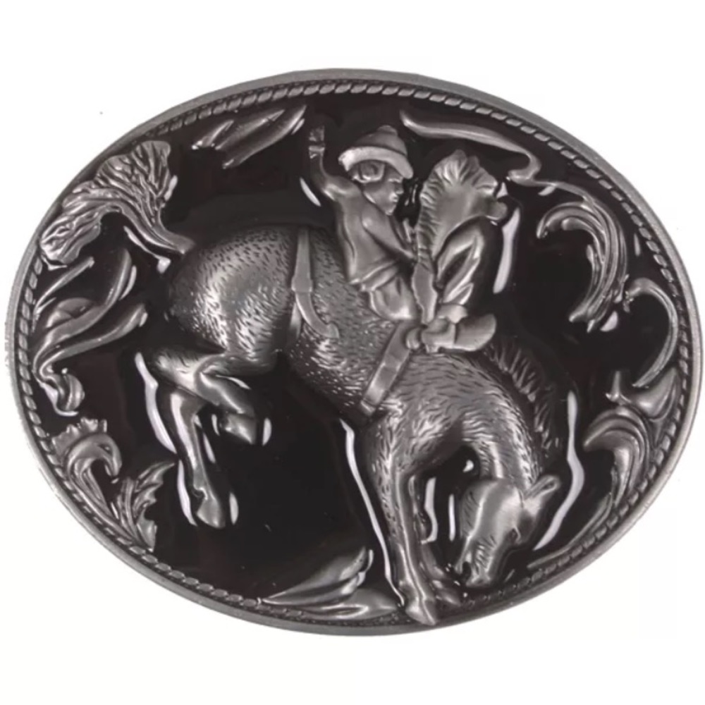 COWBOY Belt Buckle COPPER MEN WOMEN BUCKLE 7233