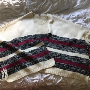 Charlotte Russe sweater shawl