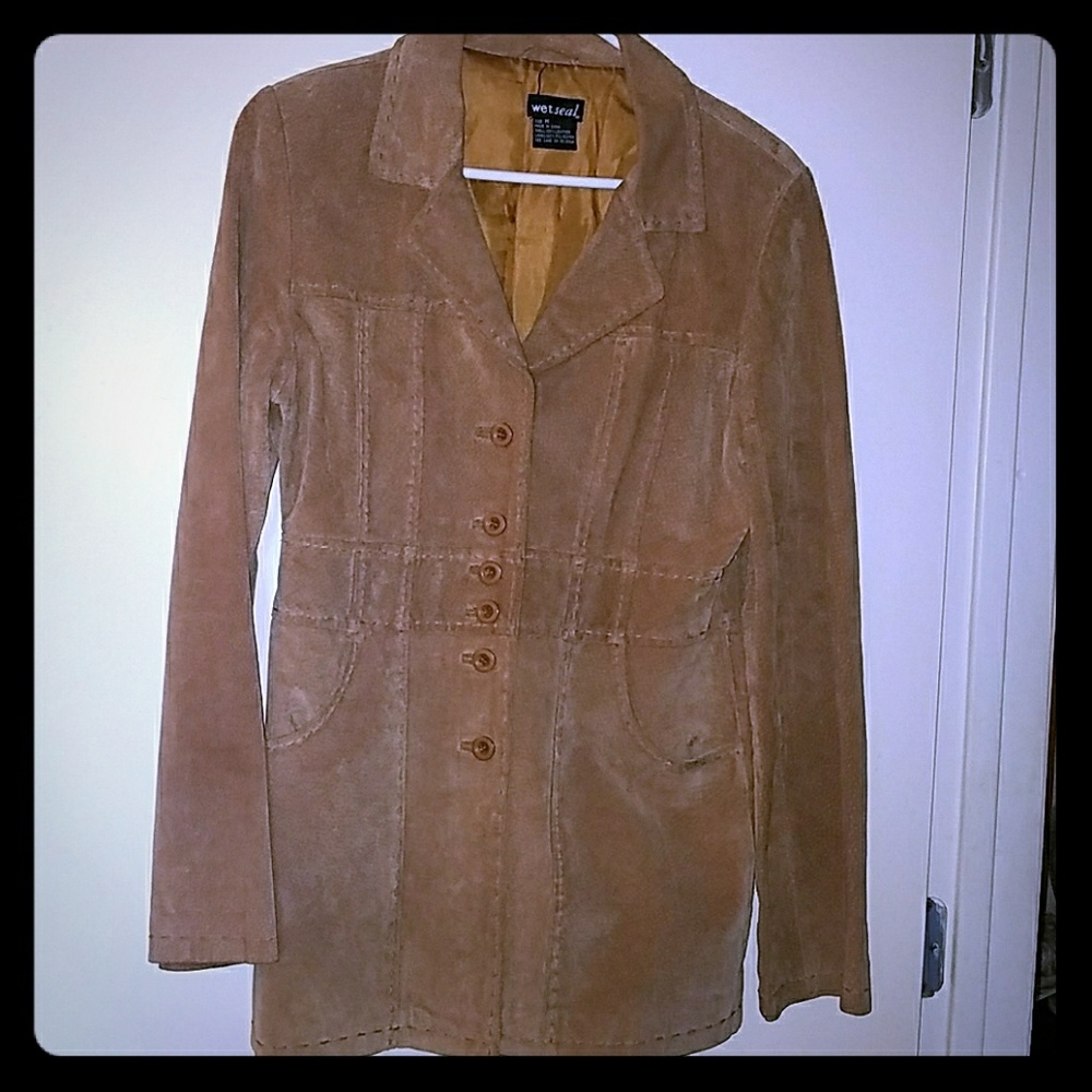 Leather jacket size m