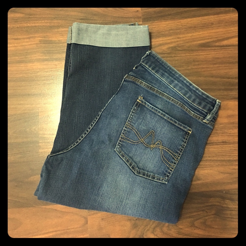 NY & Co Curvy Crops