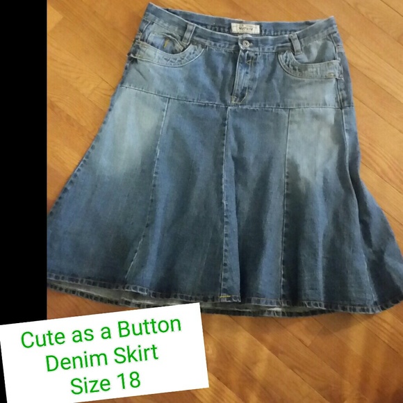 no fuze denim skirts