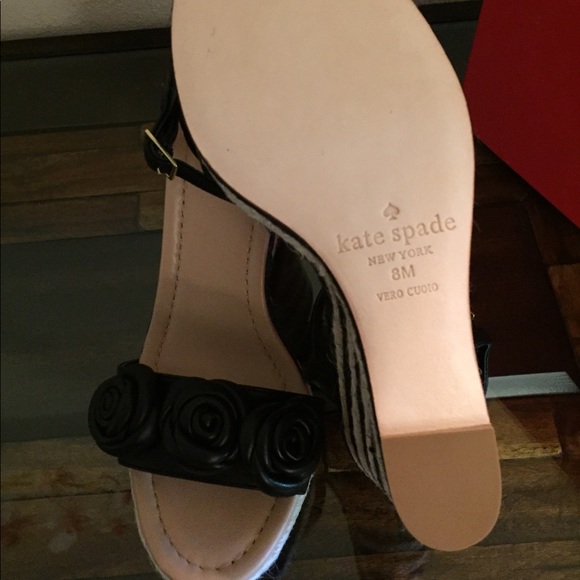 Kate Spade jill rosette espadrille platform sandal - Picture 6 of 6