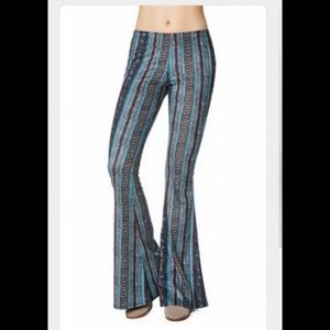 L.A. Hearts suede flared pants