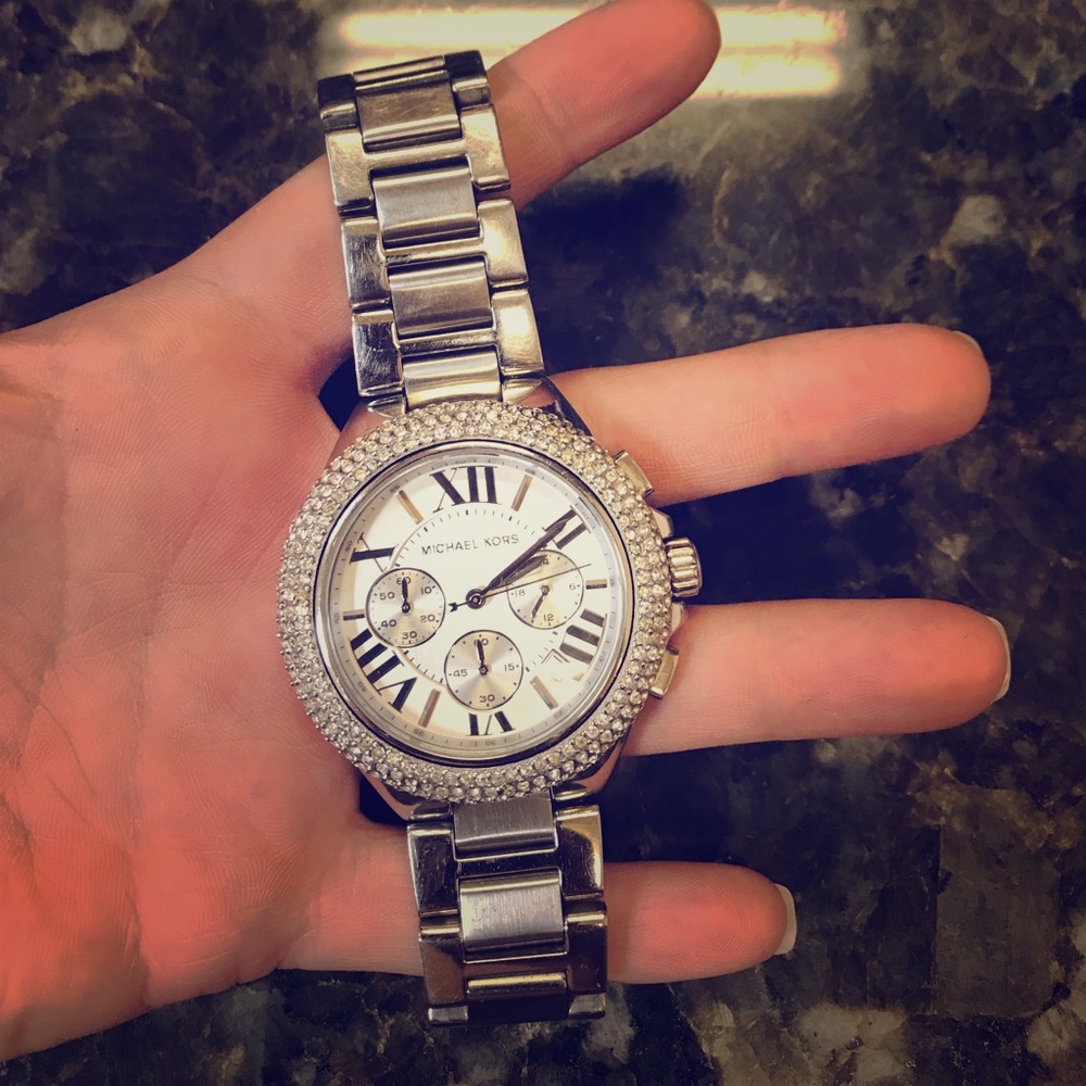 MK5634 Women's 'Camille' Stainless Steel Watch