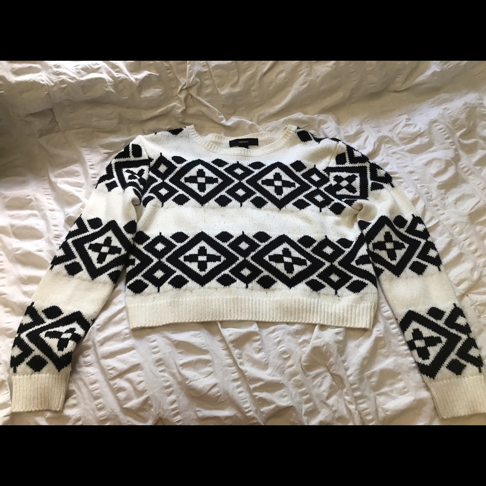 Forever21 Crop Sweater
