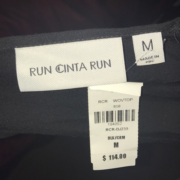 NWT Tie Back LF Top - Picture 3 of 3