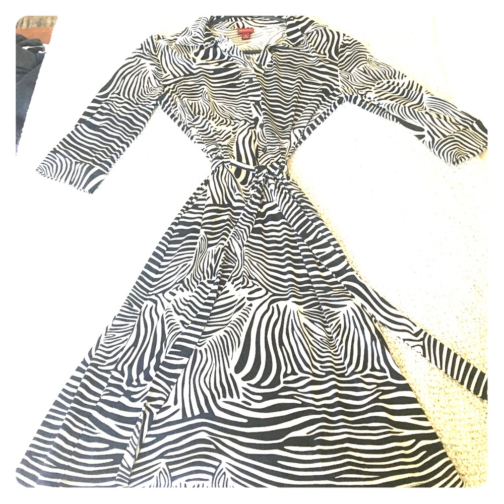 Zebra Print Dress