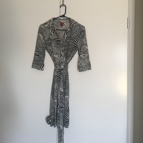 Zebra Print Dress - Picture 2 of 2