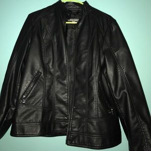 Pleather jacket
