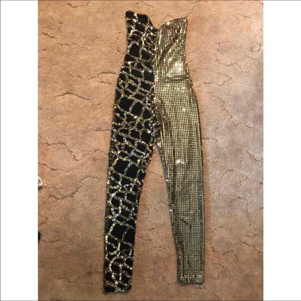 Sequin Party Club Jumpsuit