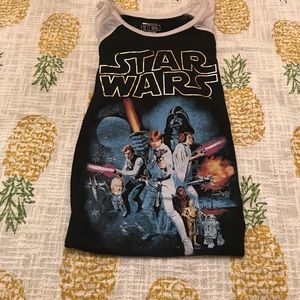🔥Star wars 3/4 sleeves soft t!