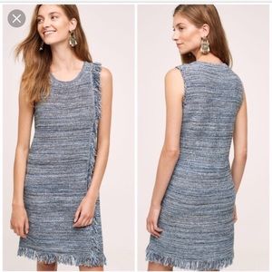 🆕 Anthropologie Fringe knit dress