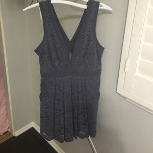 Blue, Lacey Free People Dress!