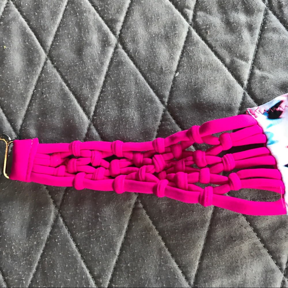 NWOT Colorful Bikini Set Size Small - Picture 4 of 5