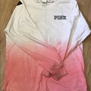 VS Pink Ombré Long Tee