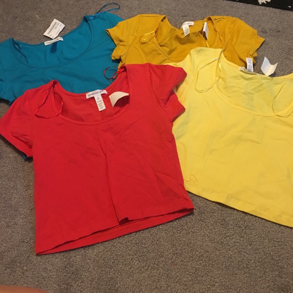 Short Sleeve Crop Top Shirt