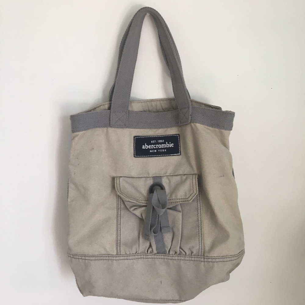 Abercrombie canvas bag