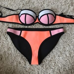 Poppy PEACH SODA Triangl swimsuit