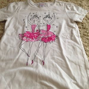 A cute ballerina shirt.