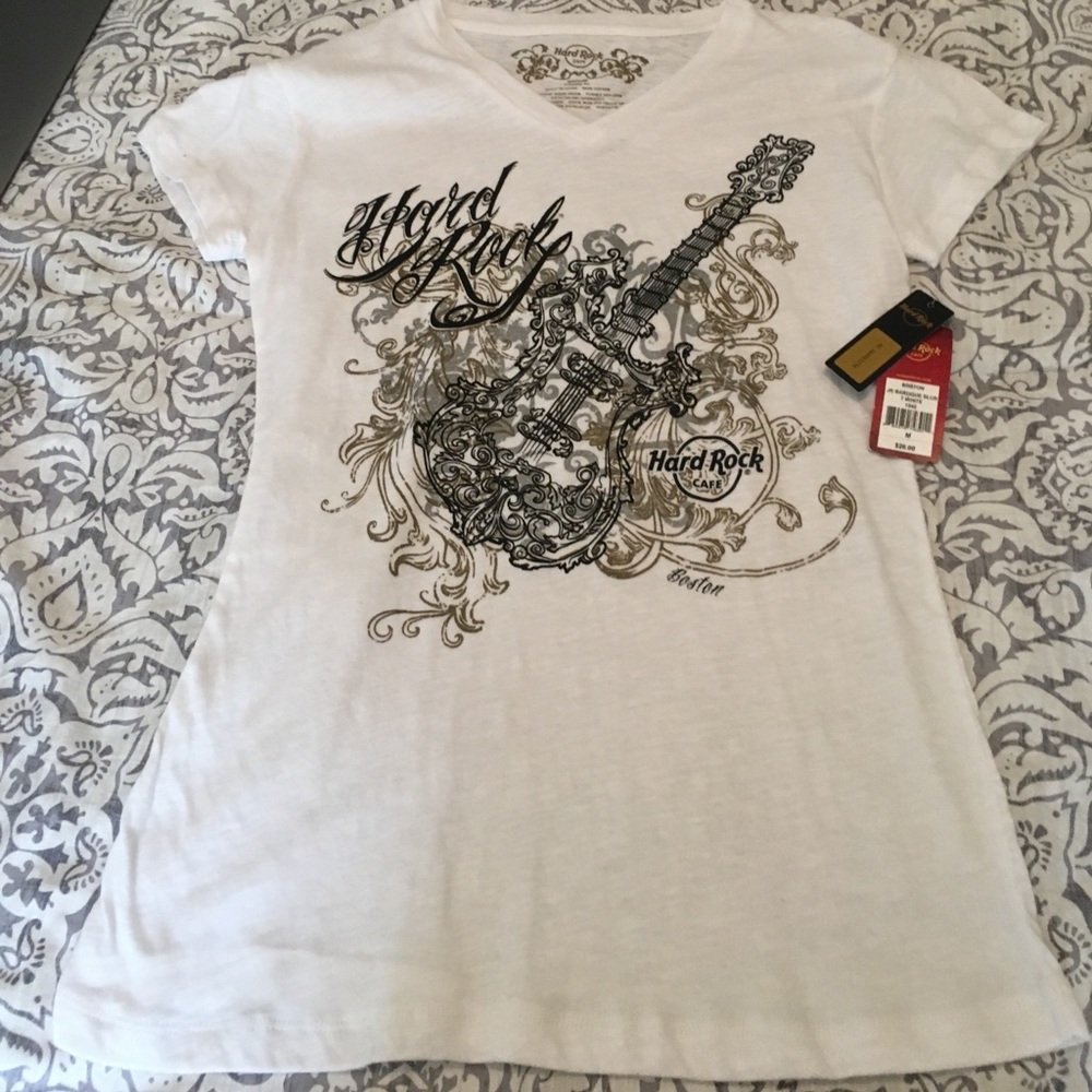 Hard Rock Cafe (Boston) V Neck