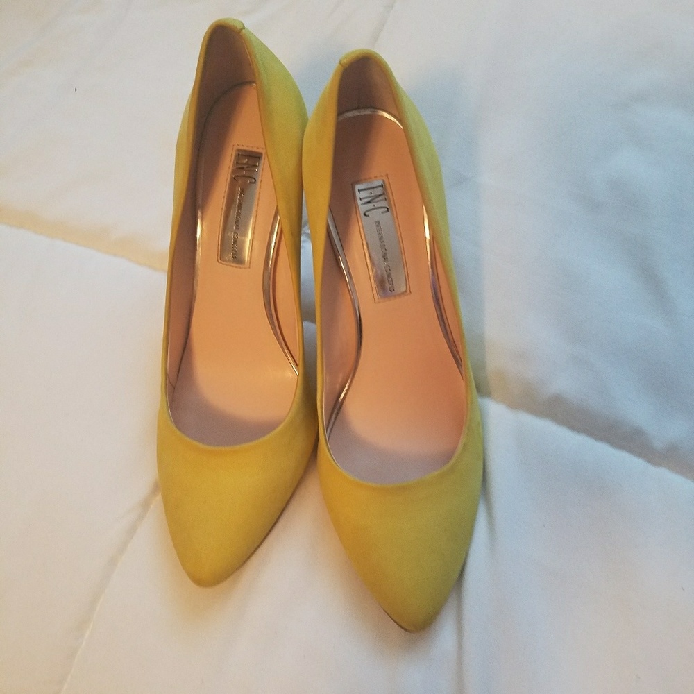 Final drop...INC yellow shoes