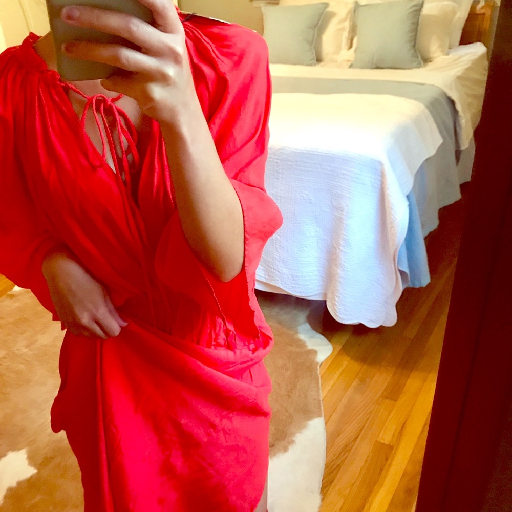 NWT Dance & Marvel Coral Maxi