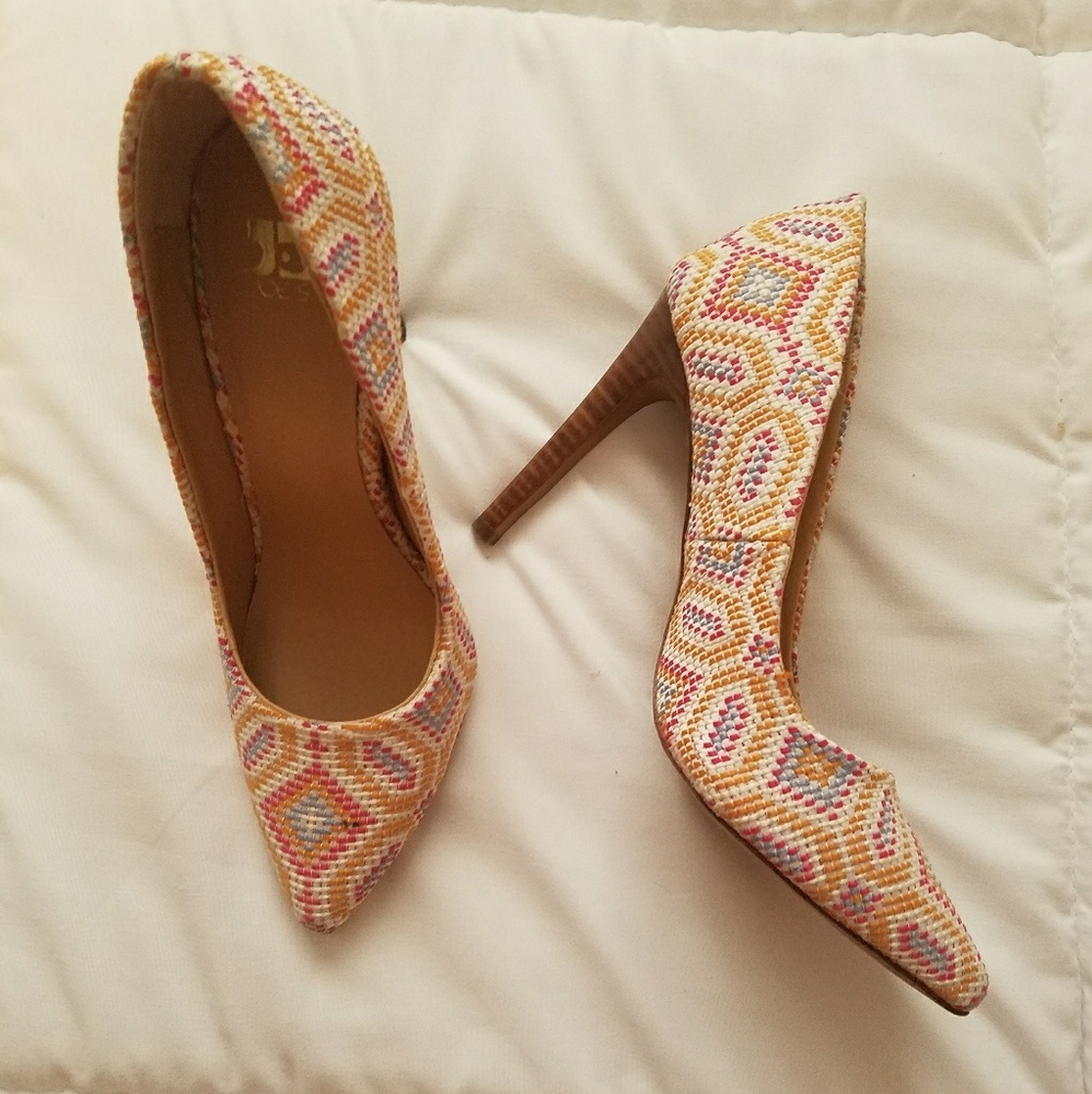 Final drop...Joe's multi color shoes