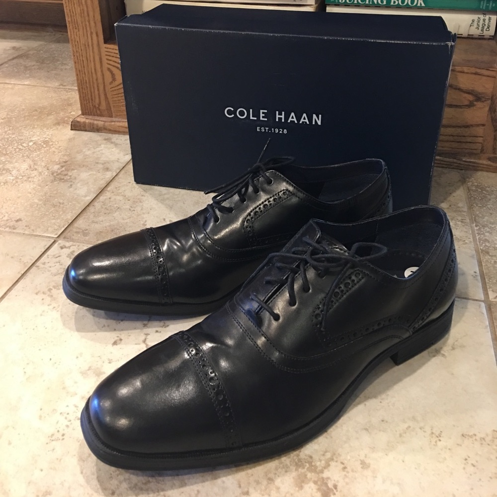 Cole Haan Montgomery Cap Dress Shoes Size 10