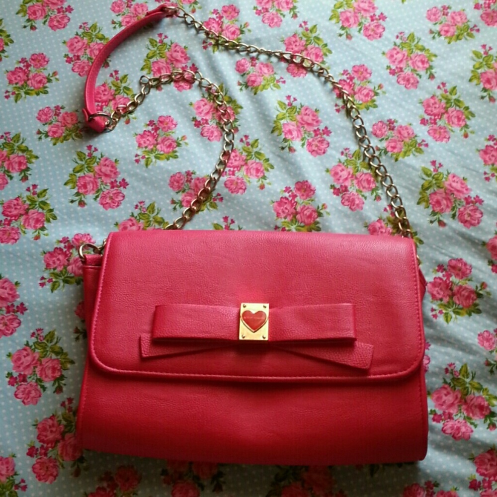 Betsey Johnson crossbody purse