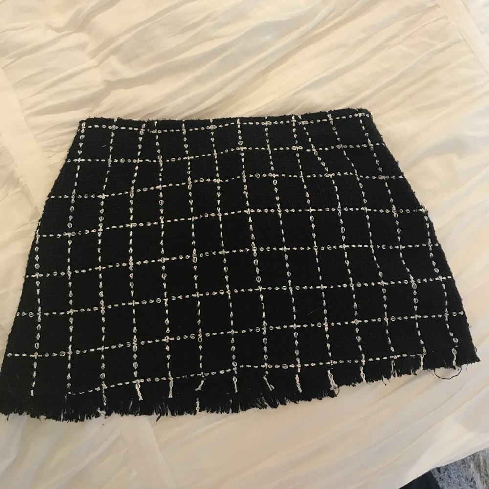 Tobi plaid mini skirt