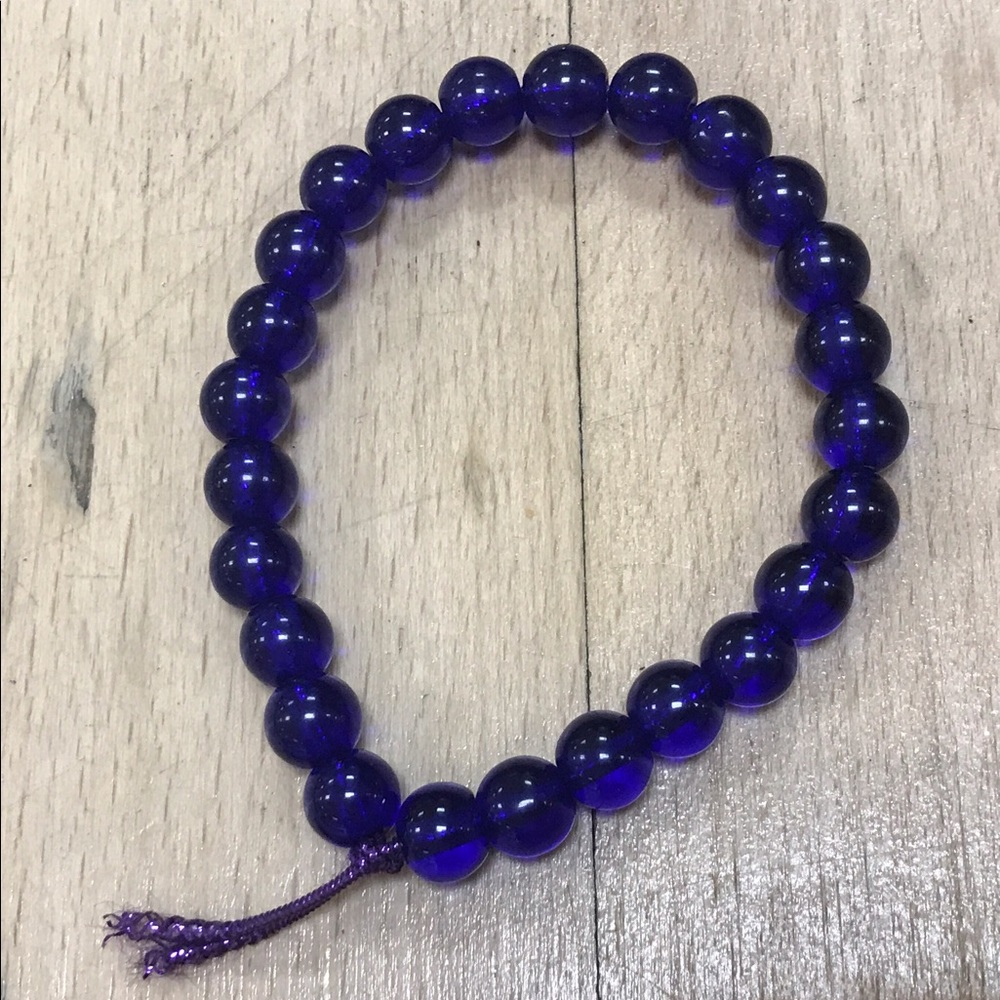💗 Blue Power Bracelet Stretchy (adjustable) NEW
