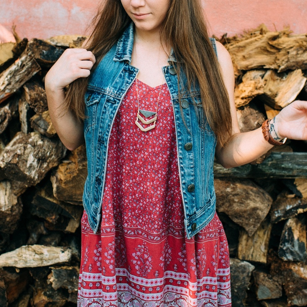 American eagle floral dress