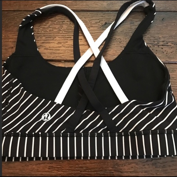 lululemon athletica Pants - Lululemon Energy Bra Parallel Stripe 4 Quiet