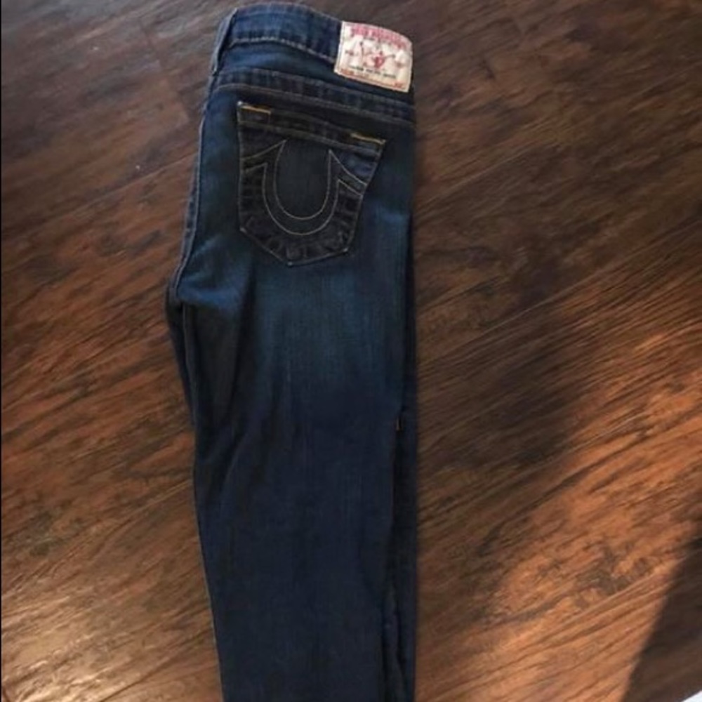 True religion crop pants