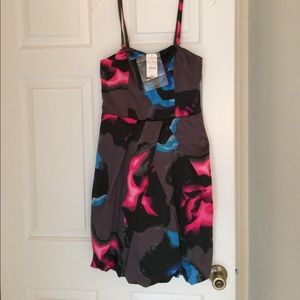 Express Floral Cocktail Dress