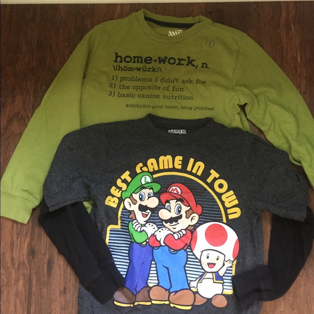 Boys graphic shirts