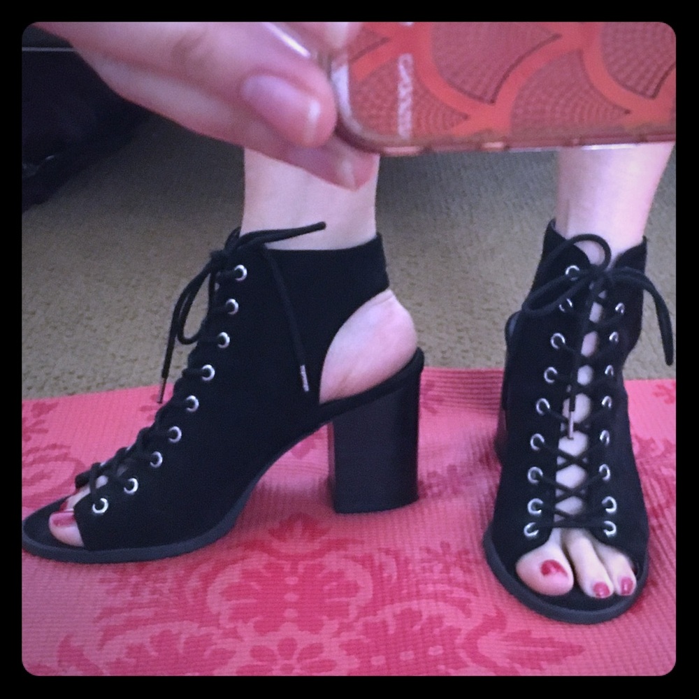 Forever 21 lace ups identical to Jeff Campbell
