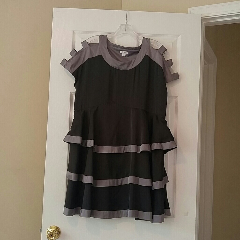 Double ruffled dress