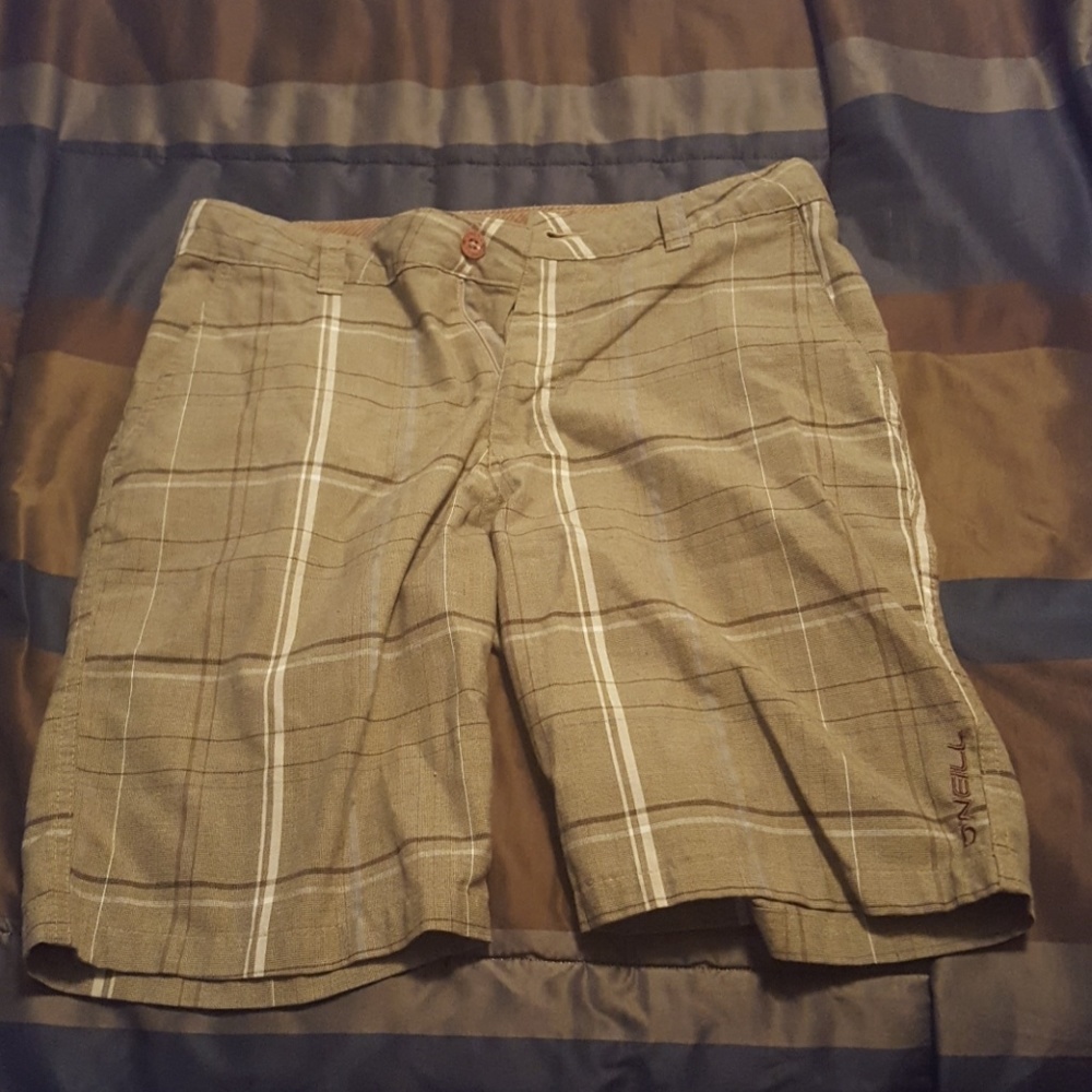 Plaid shorts