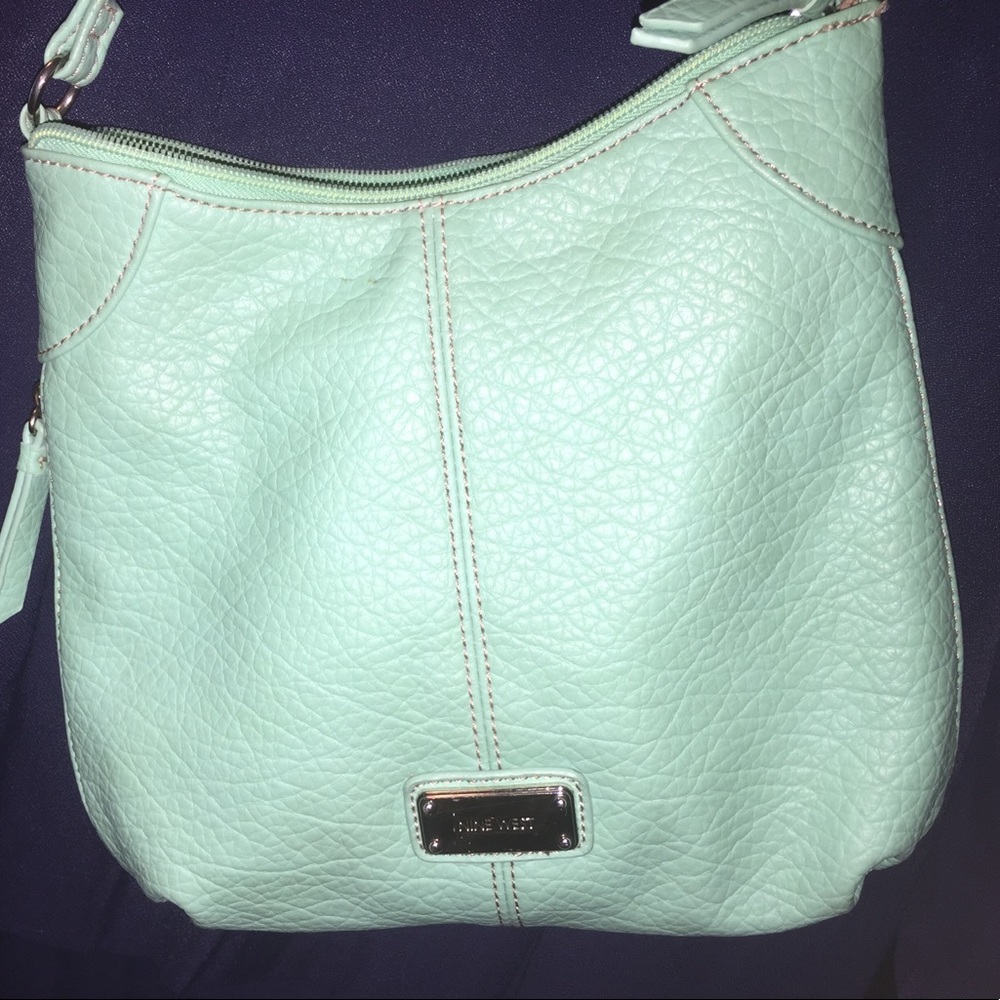 Nine West Soft Pale Green Leather Purse