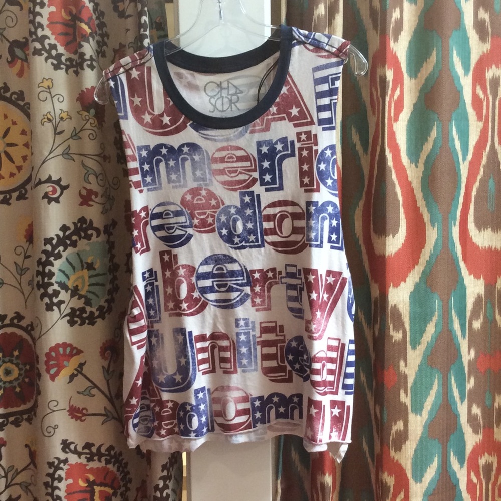 Chaser cotton muscle tee