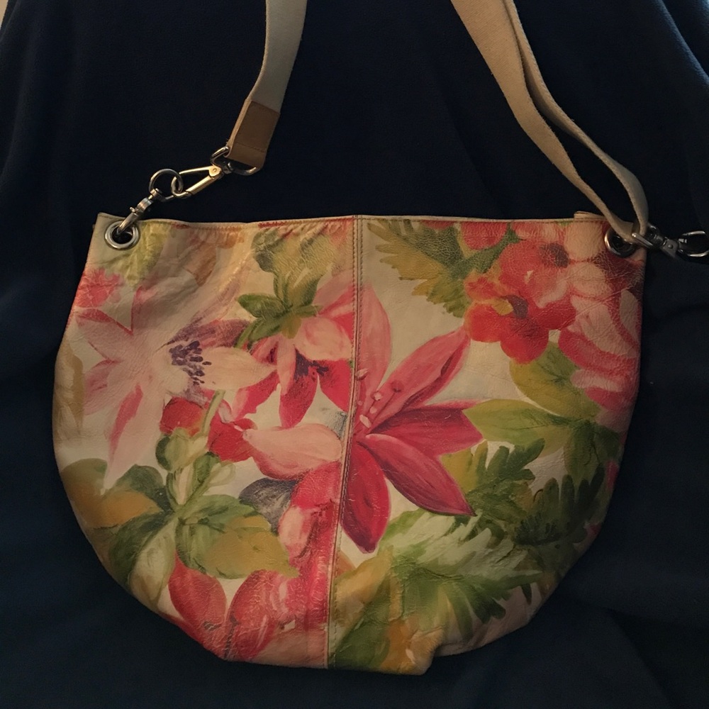 Mauricio tainting leather cross body