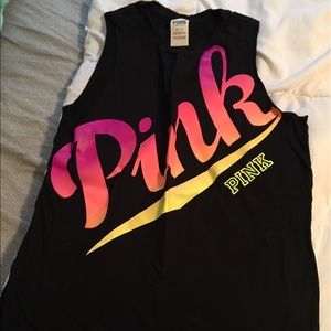 Pink Victoria's Secret tank top