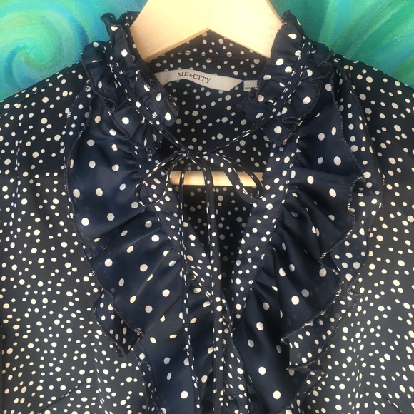 Polka dots blouse - Picture 3 of 3