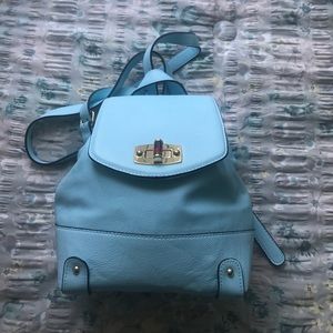 Merona Blue pastel backpack