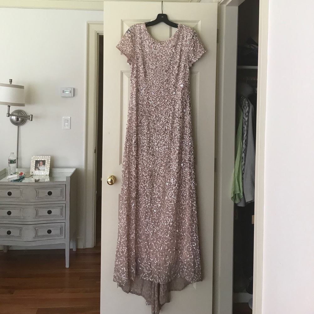 Adrianna papell sequin dress