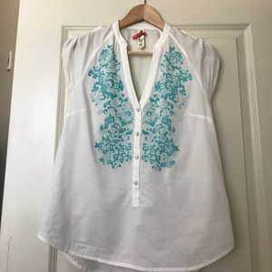 Anthropology Summer Cotton Top